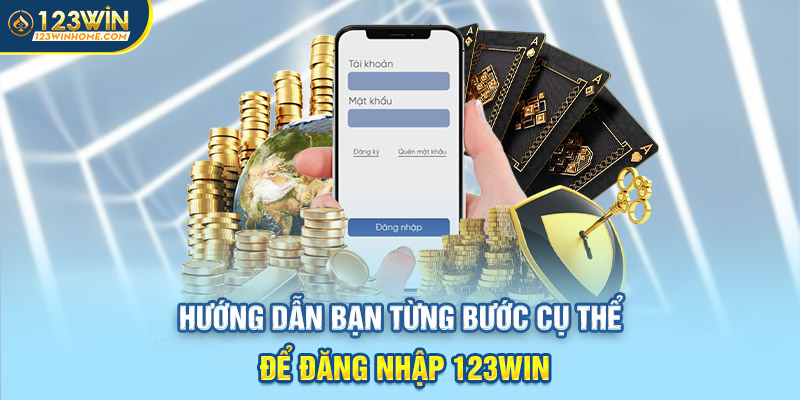 huong dan ban tung buoc cu the de dang nhap 123win